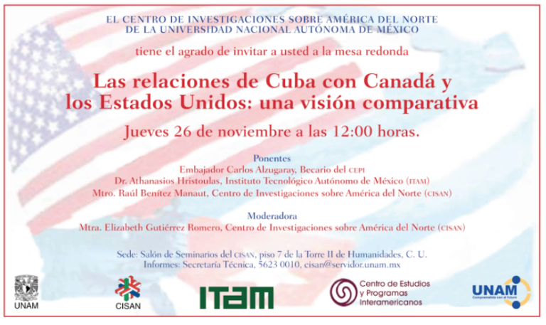 Las relaciones de Cuba con Canadá y los Estados Unidos: una visión comparativa